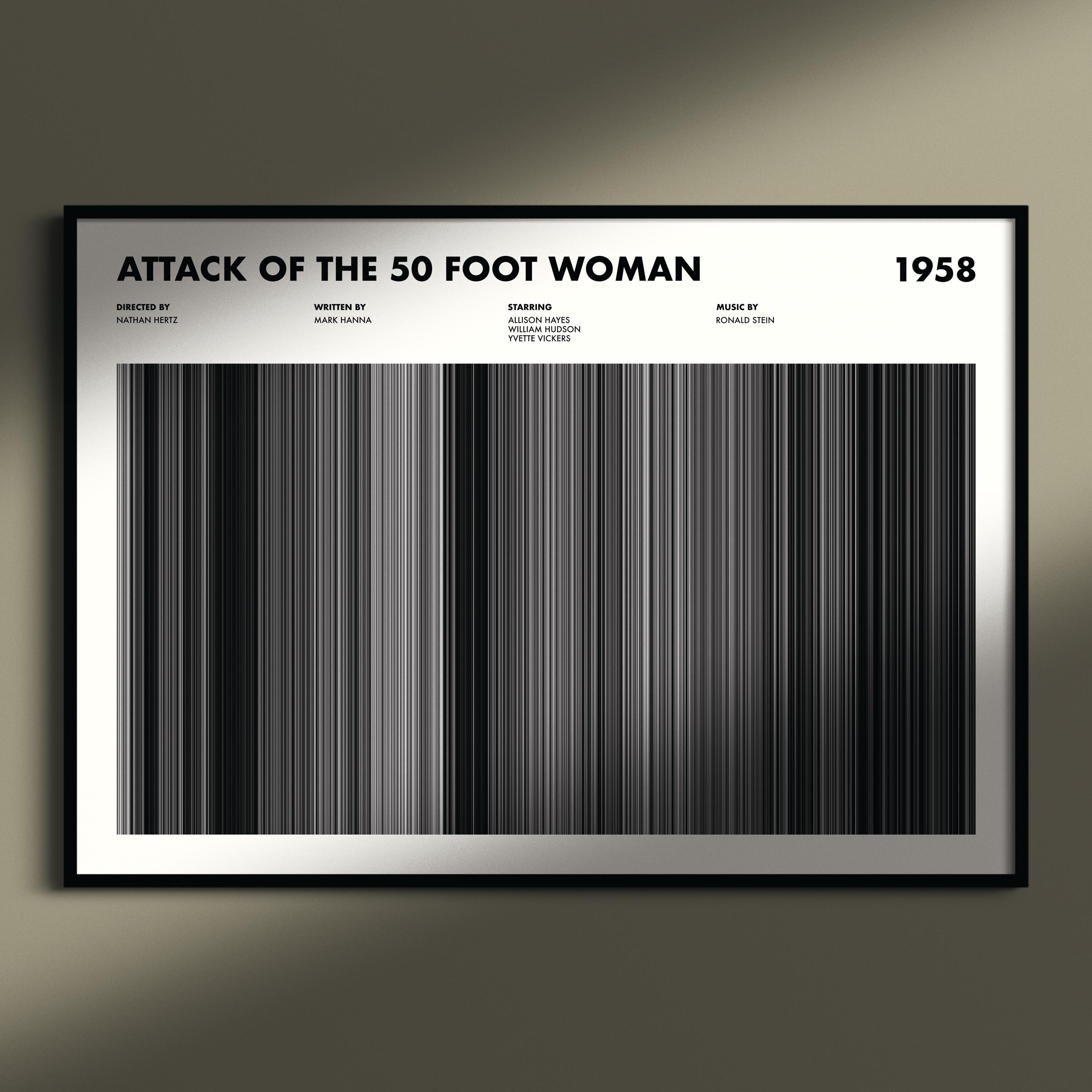 Attack of the 50 Foot Woman Poster, Attack of the