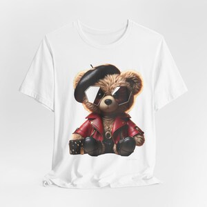 Professor Bear Artist Unisex Jersey Short Sleeve Tee