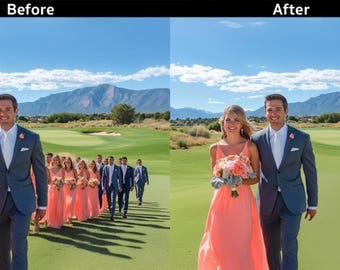 Photoshop Service, Remove person from photo, photo manipulation, photo retouch, combine photos, photo editing service, photo edit service