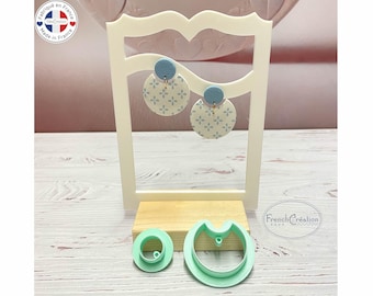 round polymer clay cutter, clay cutter, clay cutter