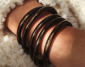 Kumlai Buddhist Bangle - Chocolate Bronze | 5 sizes available
