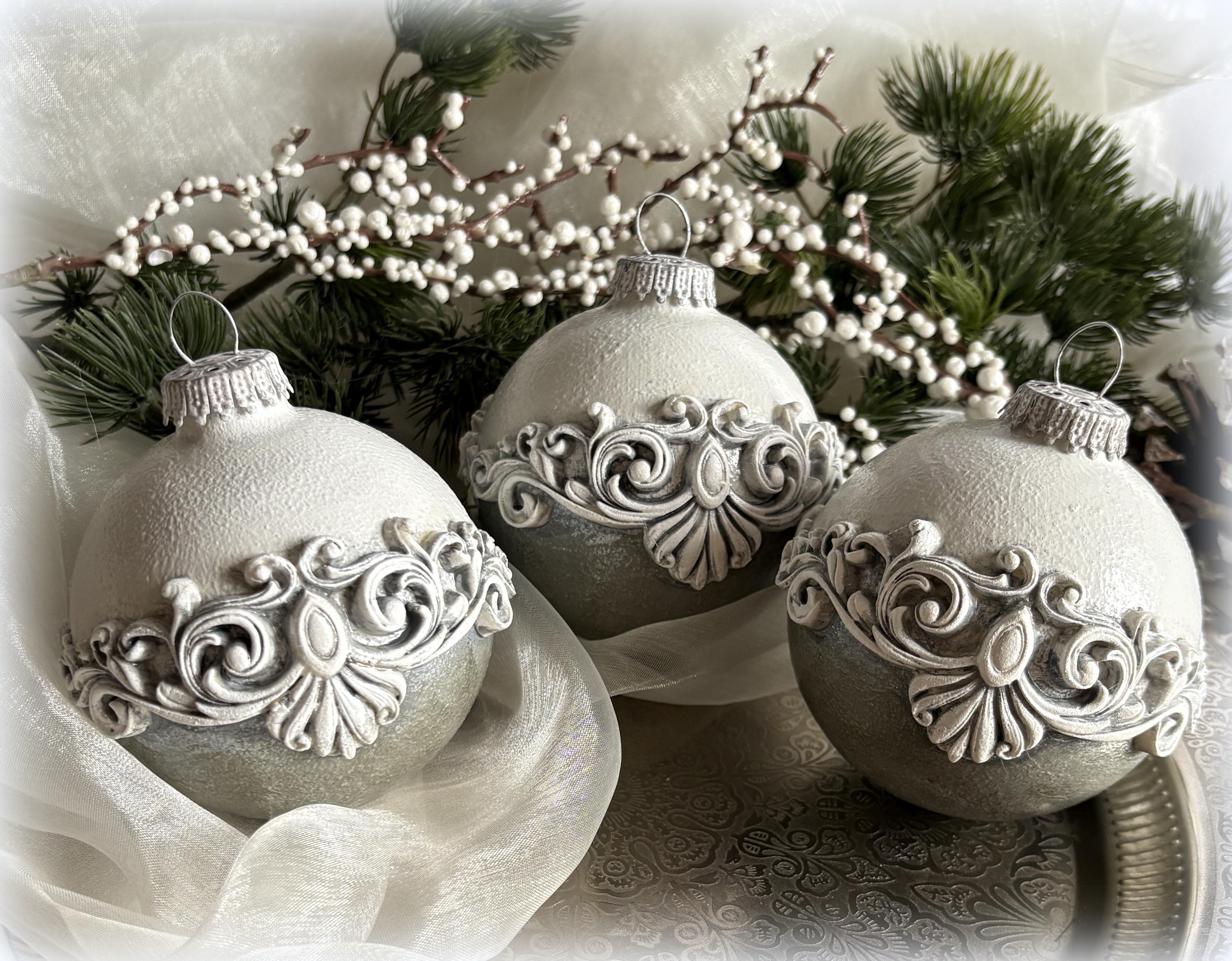 Weihnachtskugeln alt antik