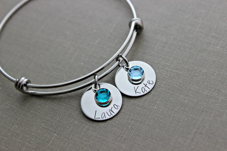 personalized bracelet with children's names