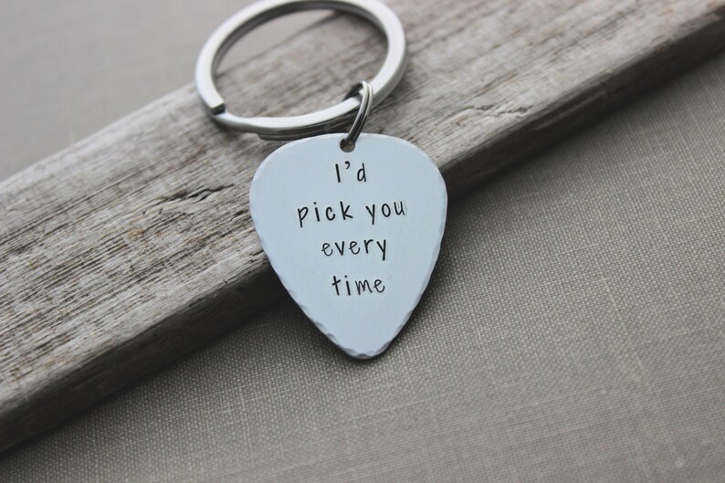 Personalized Guitar Pick Guitar Pick I pick you Custom Any Date