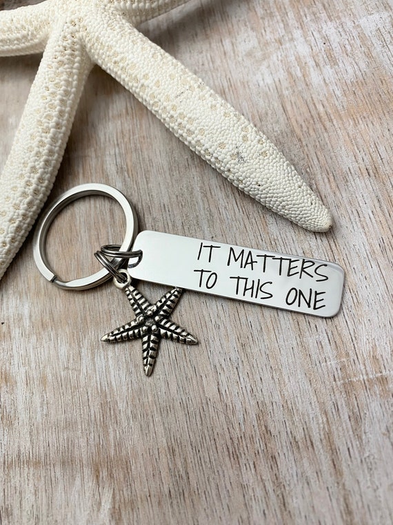 Starfish keychain bulk sale