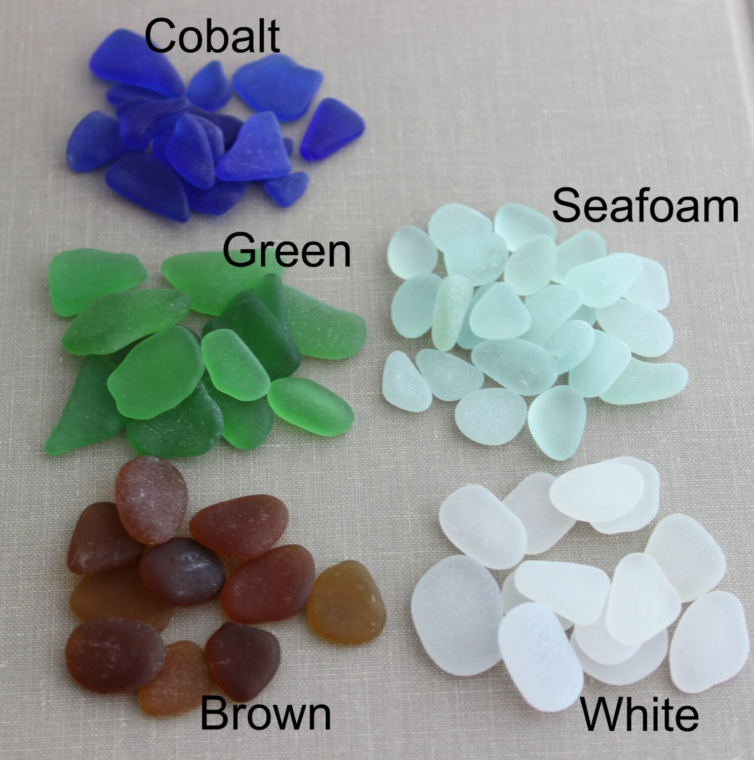 Beach Girl Necklace - Starfish Charm Necklace - Genuine Sea Glass ...