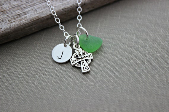 Sterling Silver Anti-Tarnish Treated Baptism Disc Charm on an Adjustable Chain Necklace