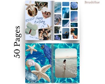 Geburtstag Magazin Vorlage, Bearbeitbares Canva Geschenk (Digitaler Download)