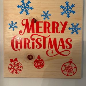 Handgemachte Weihnachtsdekoration