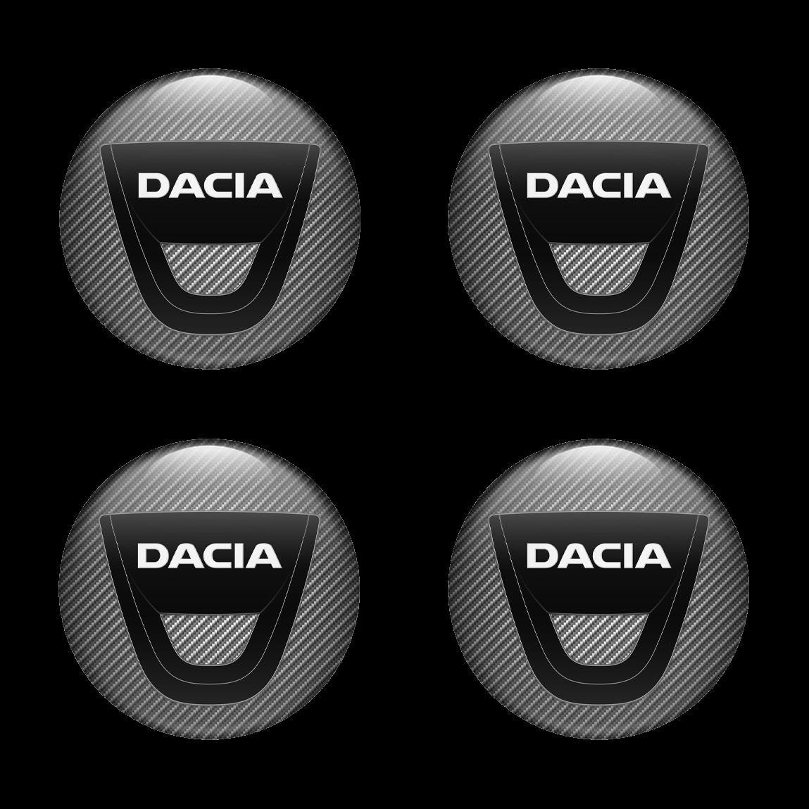 20pcs 60mm logo car emblem Wheel Center Hub Cap Rim badge cover sticker for Daci