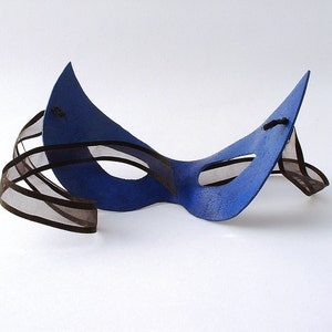Leather Superhero Mask available in multiple colors image 5