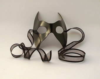 Leather Superhero Mask available in multiple colors