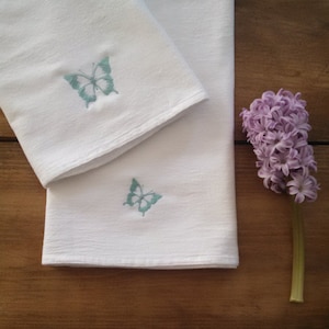 Set of 2 Butterfly Tea Towels