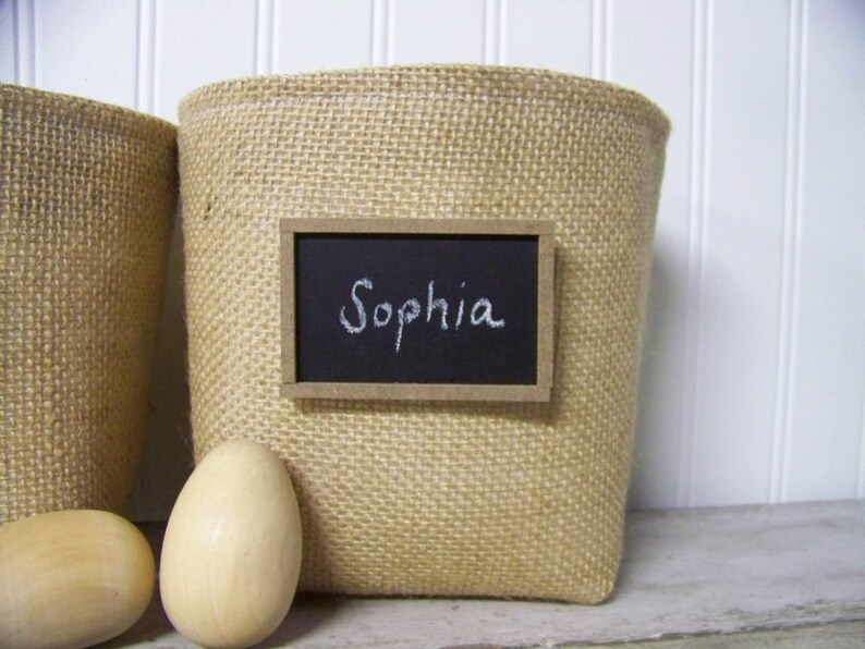 Simple Chalkboard Basket image 2