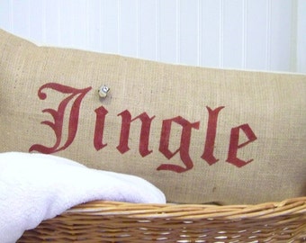 Jingle Bell Pillow