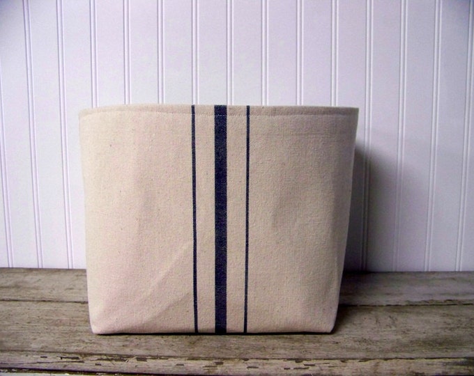 Farmhouse Grainsack Basket