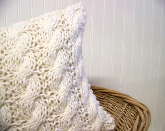 Cable Knit Pillow