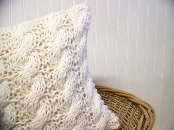 Cable Knit Pillow