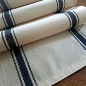 Farmhouse Grain Sack Table Runner image 5