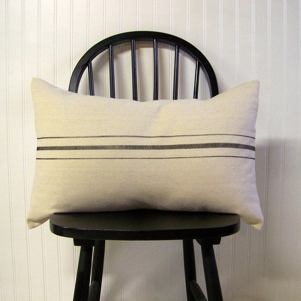 Lumbar Grainsack Pillow