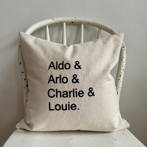 Personalized Name Pillow - add your own names!
