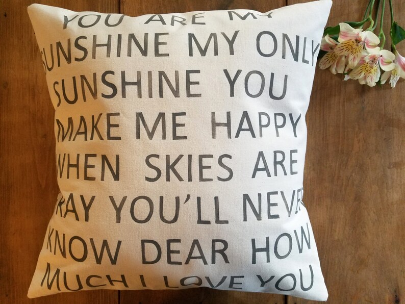 You are my Sunshine Pillow image 3