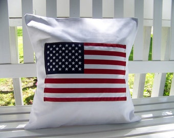 American Flag Pillow