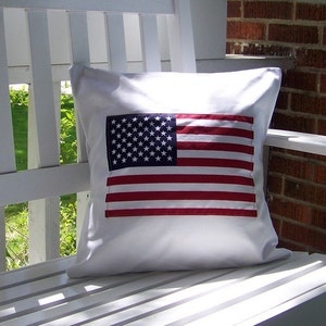 American Flag Pillow image 4