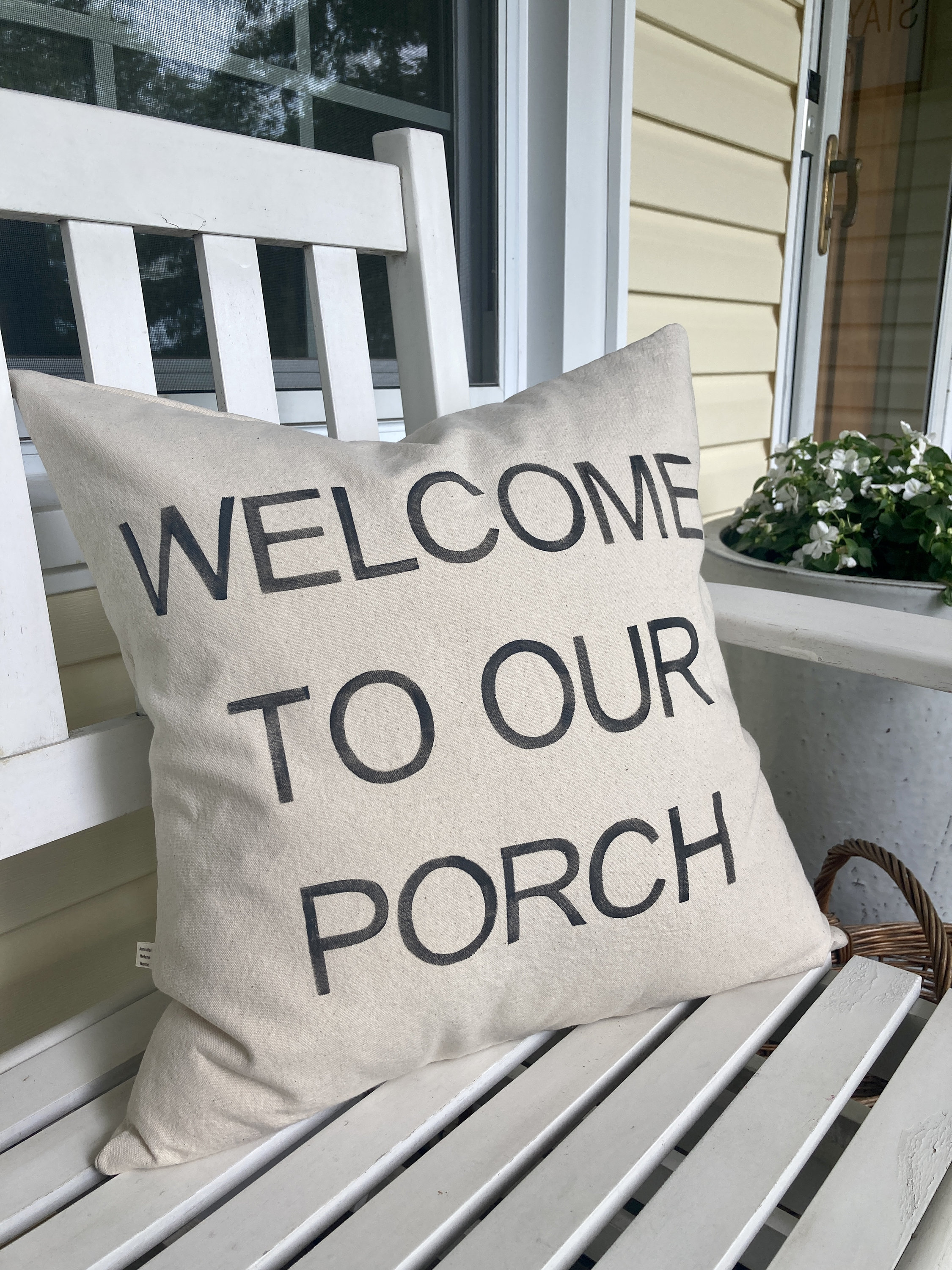 to our Porch pillow / cushion / porch decoration/ Etsy