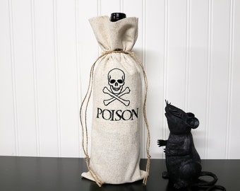 Halloween Poison Wine Bag