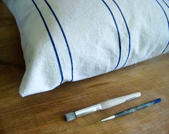 Grainsack Striped Pillow