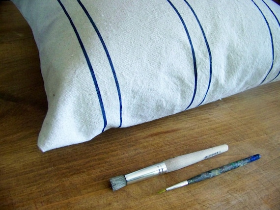 Grainsack Striped Pillow