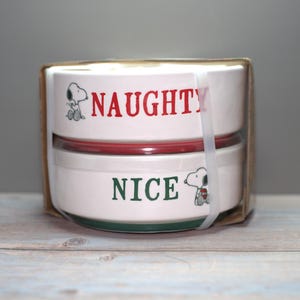 ピーナッツ×レイ・ダン いたずらなクリスマスペットボウルセット、スヌーピーをフィーチャー