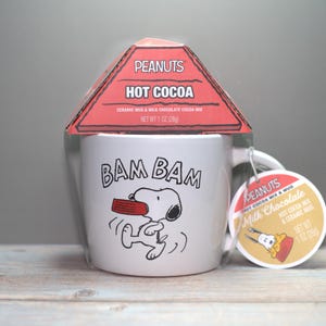 ピーナッツ セラミックマグカップ & ホットココアミックス