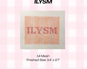 ILYSM Needlepoint Canvas