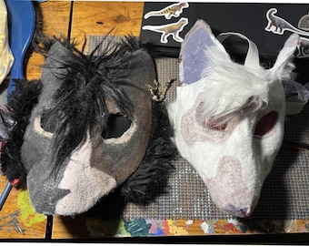 Benutzerdefinierte Therian/Tiermasken