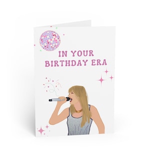 Alles Gute zum Geburtstag-TAY Karte | Era Geburtstagskarte für Jugendliche | Siftie Geburtstagsgeschenk | Pop Kultur Grusskarte