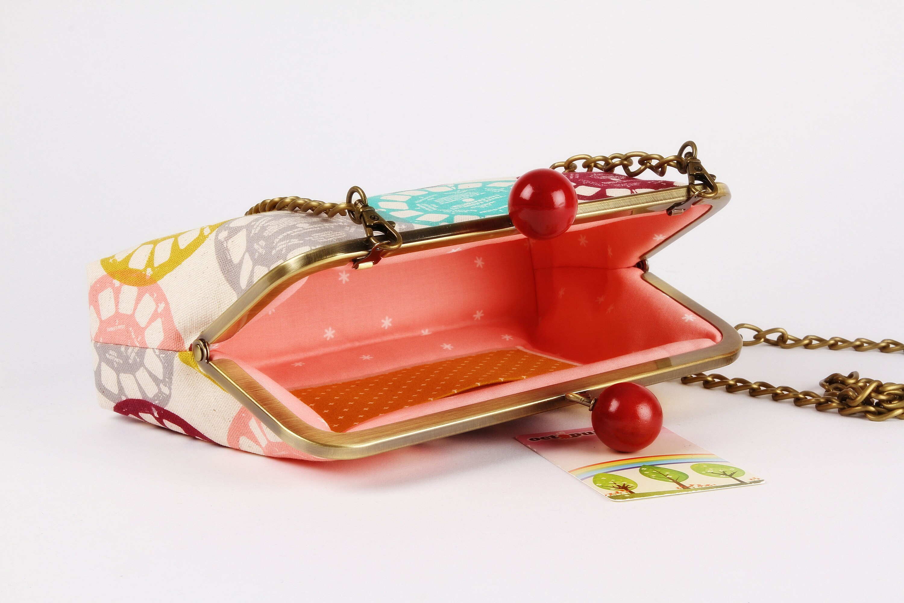 Metal Frame Bag With Shoulder Strap - Viewfinder in Pastel