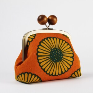 LARGE CANVAS CLUTCH IN A DALAI DAZE