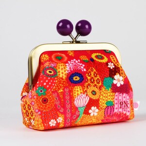 New Exclusive Peggy Nille Design Metal Frame Coin Purse With Etsy