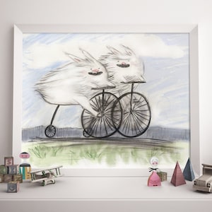 BICYCLE Bunnies Digital Download