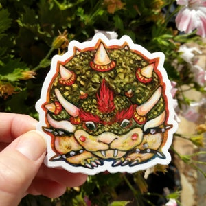 KING KOOPA 3x3 Vinyl Sticker