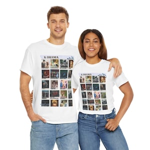 K-Drama Lover T-Shirt, Korean Drama Shirt, K-Drama Shirt, Kdrama Fan Shirt, Korean Style Tee, Korean Drama Gifts, Korean Aesthetic Clothing