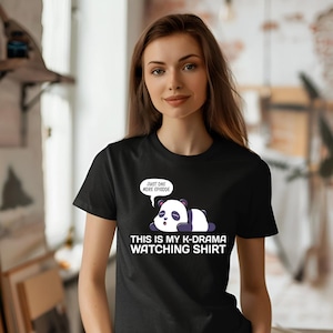 This Is My K-Drama Watching T-Shirt, Kdrama Lover Shirt, Korean Drama T-Shirt, K-Drama Fan Gift Shirt, Funny Kdrama Shirt, K-Drama Merch Tee