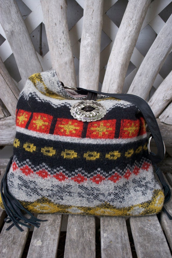 Items similar to Vintage blanket bags made from Pendleton or other high