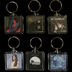 Custom album cover keychain | music keychain | accessory | backpack accessory | keychain | custom gift | present | unique gift | Spotify