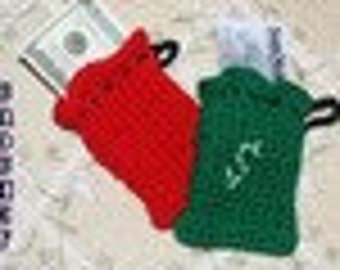 Holliday Pattern Special (Stocking, Santa bag, and Ice Skates) A 12.00 Value for only 6.00---HAPPY HOLLIDAYS