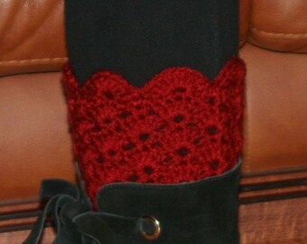 Special Value-- Buy The Scalloped Boot Cuff Cro. Pat. pdf & Get Matching Ear Warmer Cro. Pat. pdf FREE---SAVE 4.99