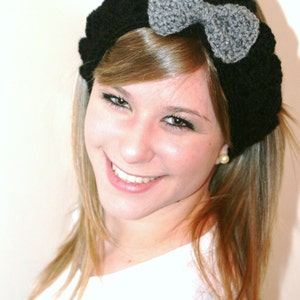 CROCHET PATTERN The Rosie Crocodile Stitch Head Band/ Ear Warmer 2 Sizes Toddler/Child and Pre teen/Adult image 1