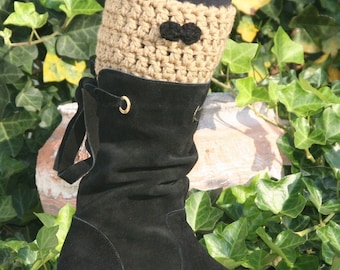 CROCHET PATTERN - The Versatility Boot Cuff----The Simple, Super Fast, Most Versatile Boot Cuff Pattern (Matches the Versatility ear warmer)